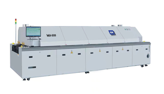 MA-600 Lead Free Reflow Oven 6 Zones SMT Reflow Oven For Assembly Line