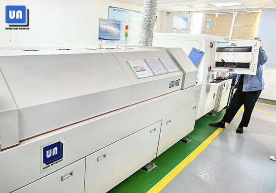 2250mm Heating Zone Reflow Oven Machine 380V 50HZ 5 Zones RF-500Ⅰ