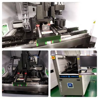 CO2 50mm*50mm PCB Laser Etching Machine 6000mm/S Coaxial Visual R510