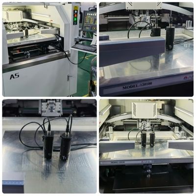 AC220V 2D Solder Paste Stencil Printer 1500mm/S Transport