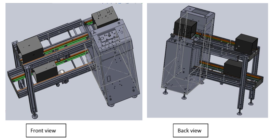 SMT Assembly 600W PLC PCB Loading Machine For Semiconductor LD-3