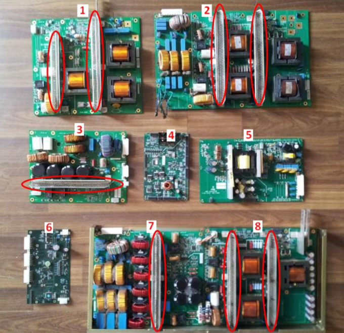 Anti Static Synthetic Stone PCB Fixture 20mm 25mm 30mm